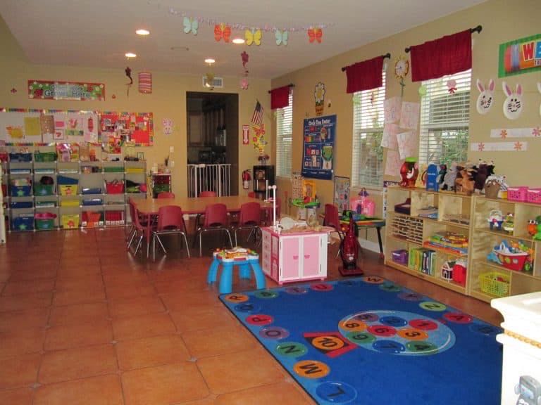 Clean school and daycare facility